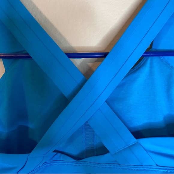 LULULEMON kayak blue Rack Pack sports bra 4 - Picture 6 of 7